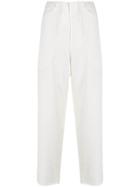 Sofie D'hoore Tapered Plain Trousers - White