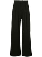 Kazuyuki Kumagai Wide-leg Trousers - Black