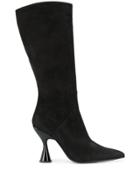 Dorateymur Stainless Knee Boots - Black