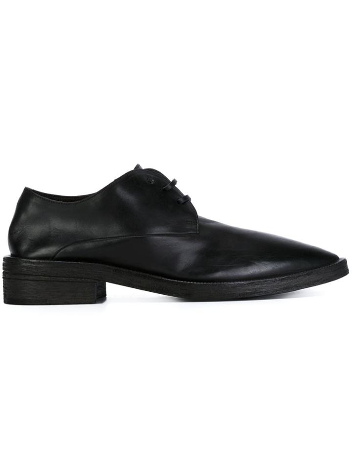 Marsèll Lace-up Pointed Toe Shoes - Black