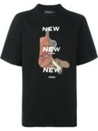 Misbhv 70 S Lips T-shirt, Men's, Size: Xl, Black, Cotton