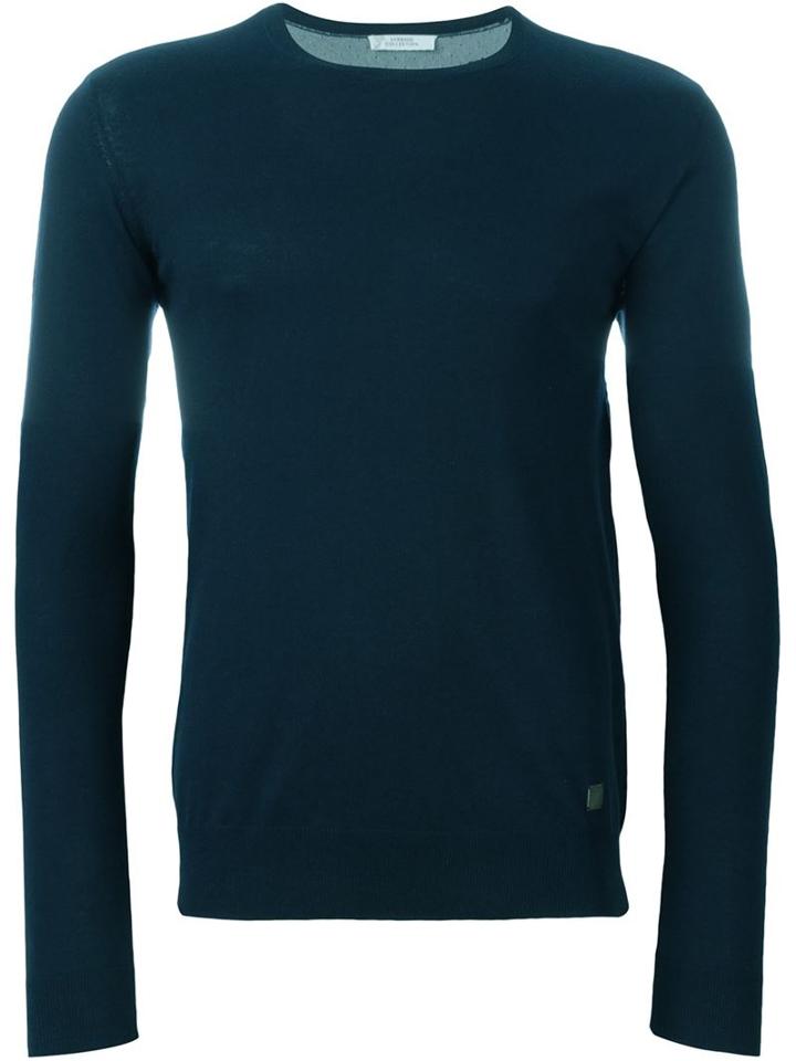 Versace Collection Medusa Intarsia Sweater