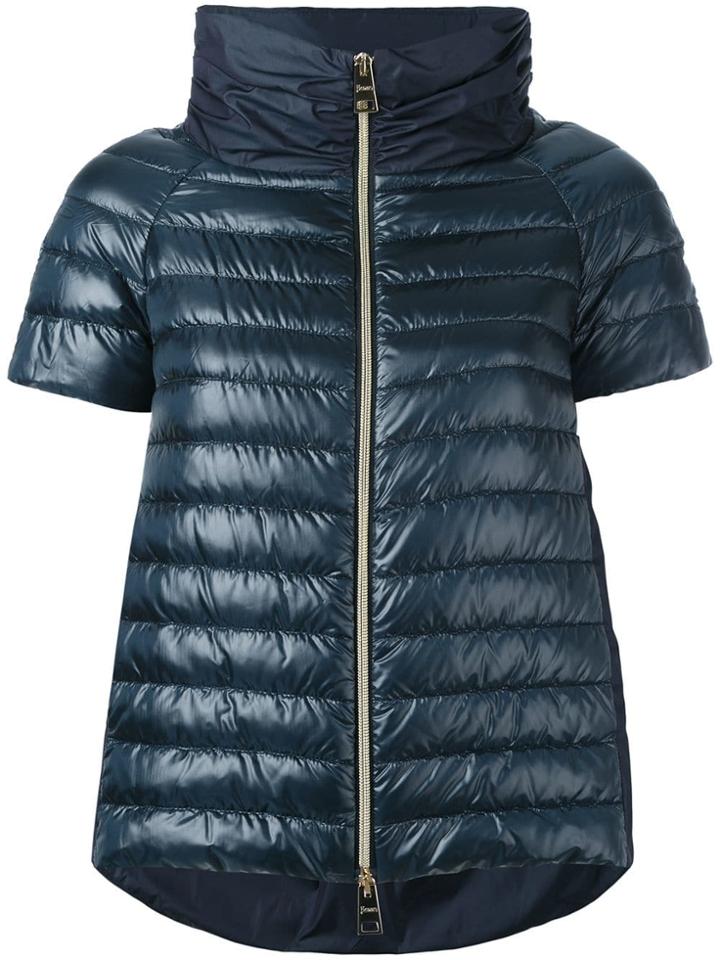 Herno Short-sleeve Puffer Jacket - Blue