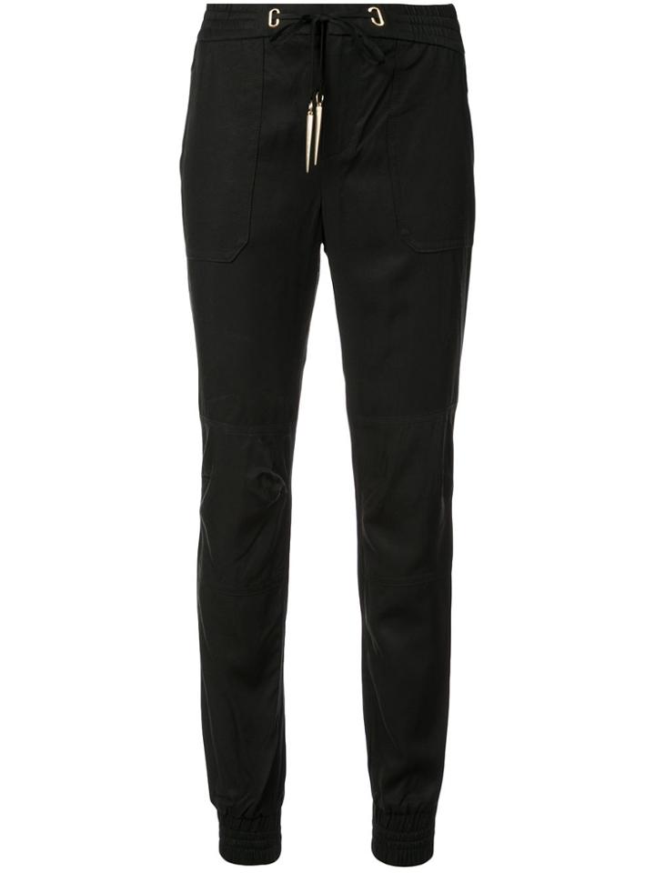 Thomas Wylde Drawstring Waist Trousers - Black