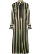 3.1 Phillip Lim Striped Shirt Jacket - Black
