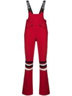 Perfect Moment Rainbow Racing Dungarees - Red