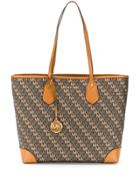 Michael Michael Kors Eva Logo Tote Bag - Brown