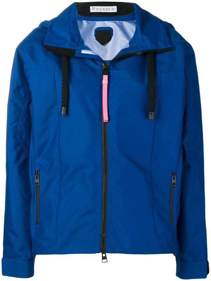 Jw Anderson Oversized Windbreaker - Blue