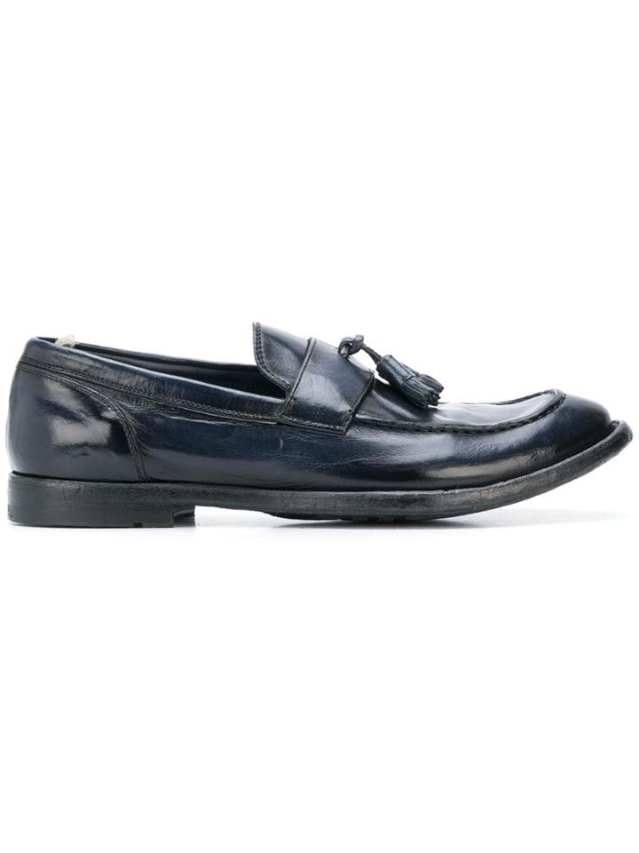 Officine Creative Tassel Detail Loafers - Blue