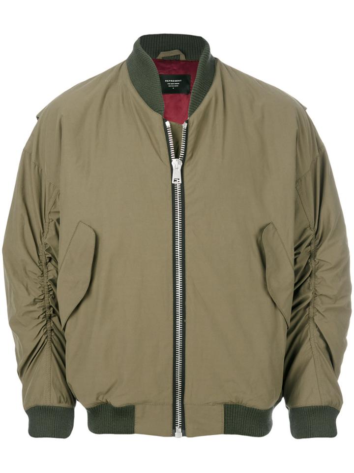 Represent Bomber Jacket - Green