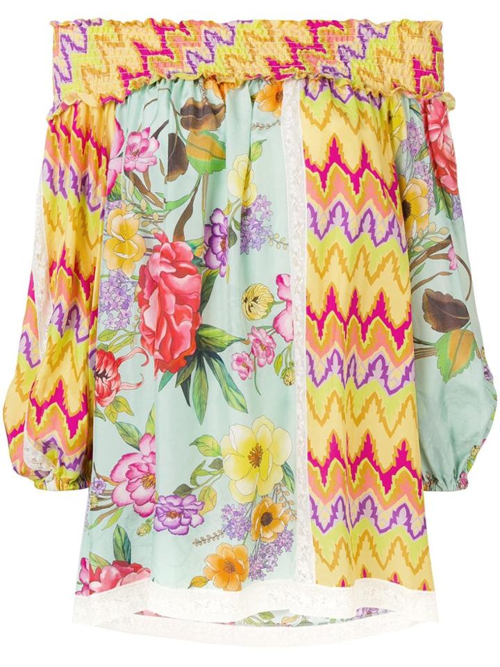 P.a.r.o.s.h. Off The Shoulder Blouse - Yellow