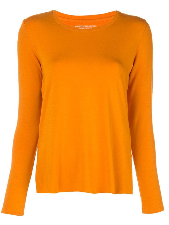Majestic Filatures Long Sleeved T-shirt - Orange