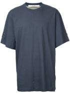 Damir Doma - Eyelet Detail T-shirt - Men - Cotton - Xl, Blue, Cotton