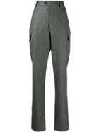 Brunello Cucinelli Straight-leg Cargo Trousers - Grey