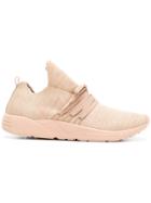 Arkk Knitted Low Top Sneakers - Nude & Neutrals