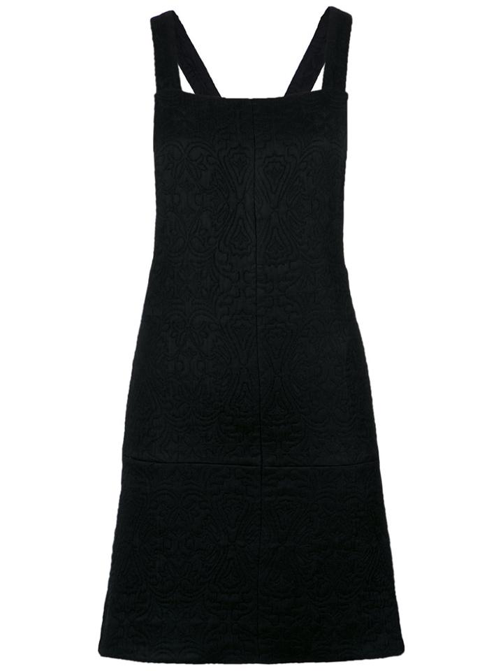 Olympiah Olympiah X Silvia Braz Pinafore Dress - Black