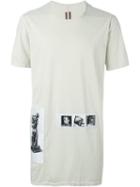 Rick Owens Drkshdw Photo Patch Oversized T-shirt, Men's, Size: M, Grey, Cotton