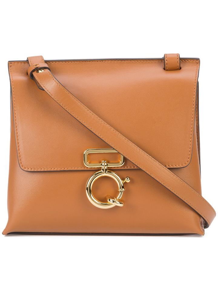 Derek Lam 10 Crosby - Flap Crossbody Bag - Women - Nappa Leather - One Size, Brown, Nappa Leather