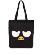 Mostly Heard Rarely Seen 8-bit Sluggish Eyes Tote - Black