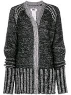 Mm6 Maison Margiela Knitted Cardigan - Black