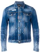 Dsquared2 - Heavily Distressed Jean Jacket - Men - Cotton/spandex/elastane - 56, Blue, Cotton/spandex/elastane
