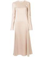 Camilla And Marc Antonelli Long Sleeve Dress - Gold