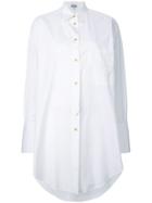 Gianfranco Ferre Vintage Chest Pocket Oversized Shirt - White