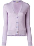 Etro Button Up Cardigan - Pink & Purple