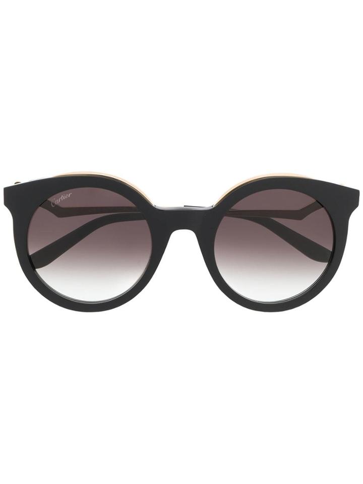 Cartier Round Frame Sunglasses - 001