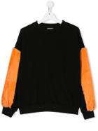 Andorine Faux Fur-panelled Sweatshirt - Black