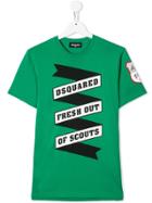 Dsquared2 Kids Fresh Out Of Scouts T-shirt - Green