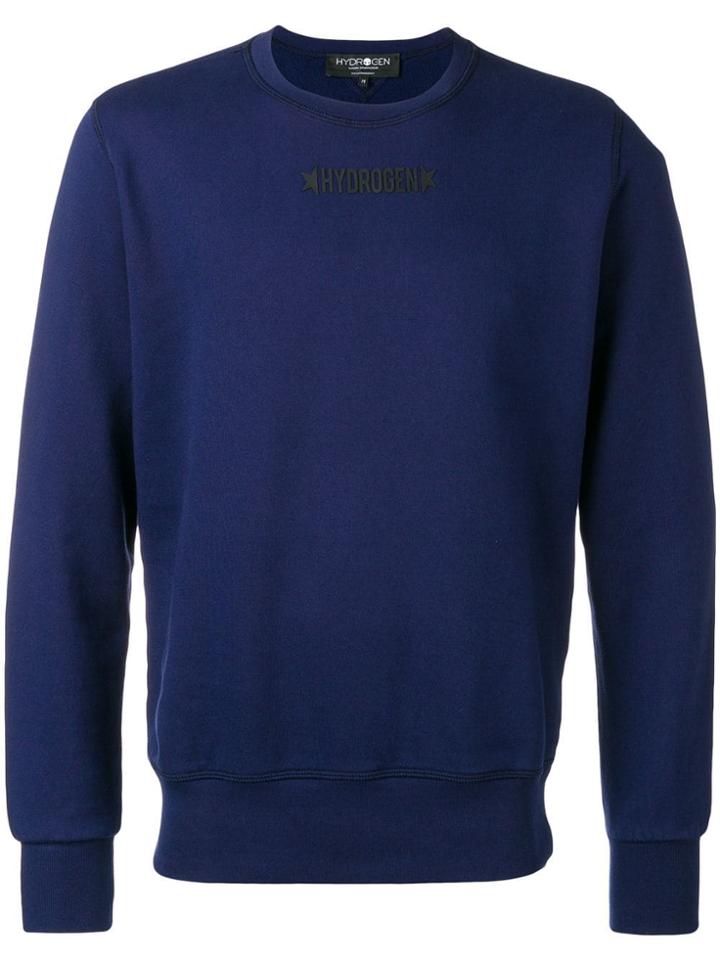 Hydrogen Loose Fitted Sweater - Blue