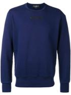 Hydrogen Loose Fitted Sweater - Blue