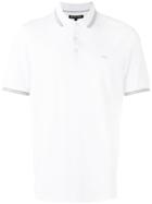 Michael Kors - Contrast Detail Polo Shirt - Men - Cotton - Xl, White, Cotton