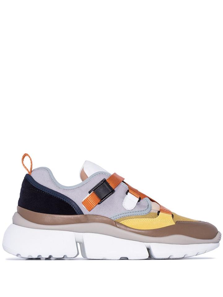 Chloé Sonnie Low-top Sneakers - Brown