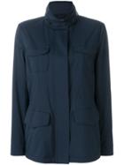 Loro Piana Zipped Fitted Jacket - Blue
