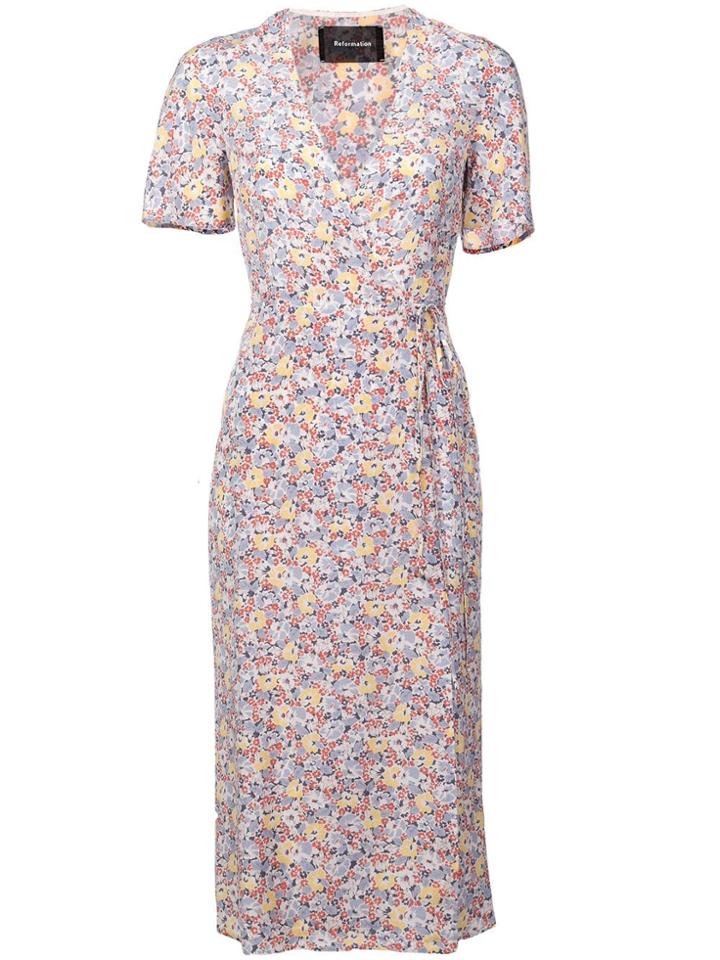 Reformation Jensen Dress - White