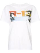 R13 Logo Print T-shirt - White