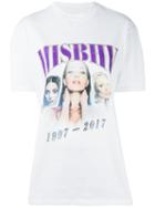 Misbhv - Logo Print T-shirt - Women - Cotton - M, White, Cotton