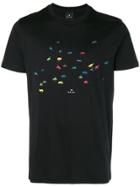 Ps By Paul Smith Fly Print T-shirt - Black
