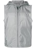 Prada Hooded Gilet - Grey