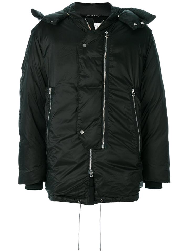 Oamc Oversized Padded Coat - Black