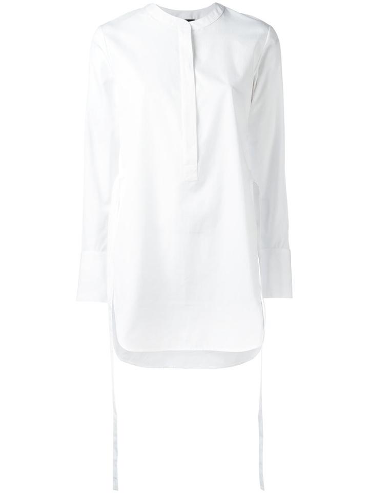 Theory - Marseille Blouse - Women - Cotton - M, White, Cotton