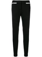 Emilio Pucci Contrast Pocket Skinny Trousers - Black