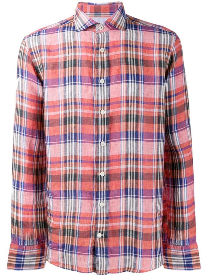 Hackett Plaid Shirt - Red
