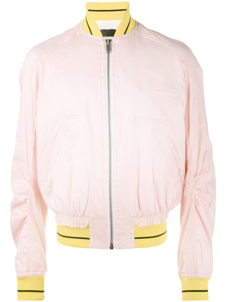 Haider Ackermann Bomber Jacket - Pink & Purple