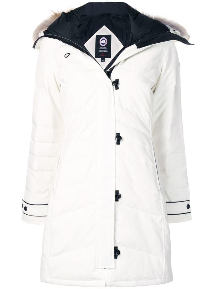 Canada Goose Lorette Parka Coat - White