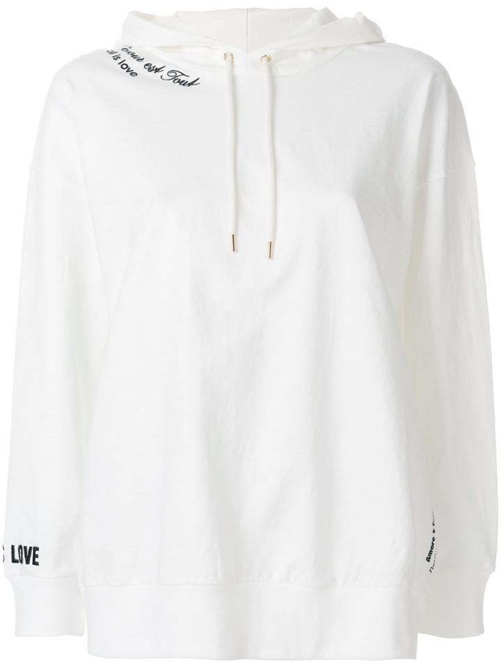 Stella Mccartney All Is Love Hoodie - White