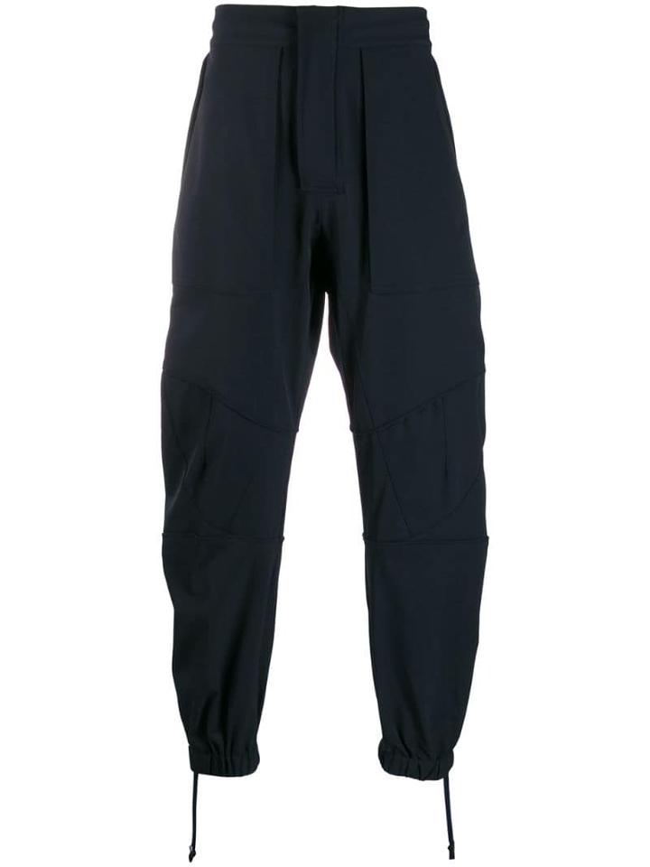 Bottega Veneta Loose-fit Cargo Trousers - Blue