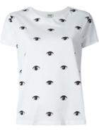 Kenzo Eyes T-shirt, Women's, Size: Xs, White, Cotton